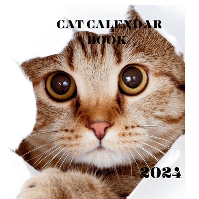 2024 Calendar Book Featuring Serene Cats in Coz... B0CNPNK37W Book Cover