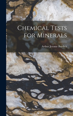 Chemical Tests for Minerals 1018261664 Book Cover
