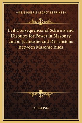 Evil Consequences of Schisms and Disputes for P... 116922122X Book Cover