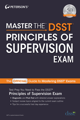 Master the Dsst Principles of Supervision 0768944724 Book Cover