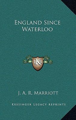 England Since Waterloo 116344426X Book Cover