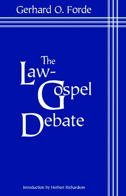 Law Gospel Debate 080066230X Book Cover