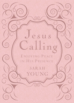 Jesus Calling, Pink Leathersoft, with Scripture... 1400320119 Book Cover