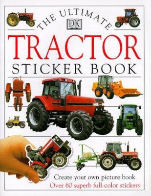 Ultimate Sticker Book: Tractor (Ultimate Sticke... 0789442825 Book Cover