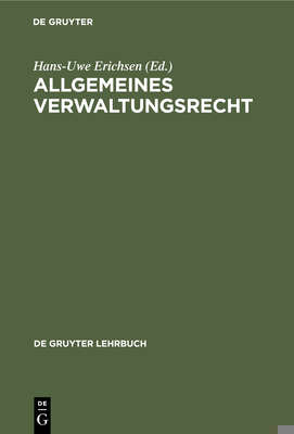 Allgemeines Verwaltungsrecht [German] 3110163330 Book Cover
