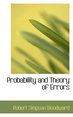 Probability and Theory of Errors 1116188031 Book Cover