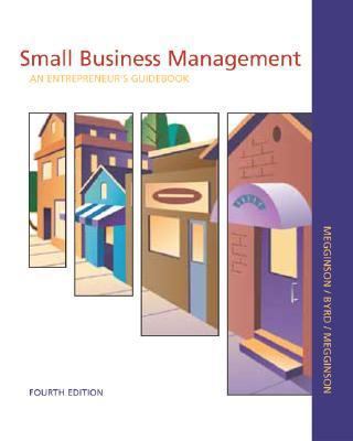 Small Business Management: An Entrepreneur's Gu... 0072817976 Book Cover