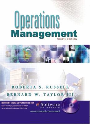 Operations Management and Student CD, Fourth Ed... 0130782254 Book Cover
