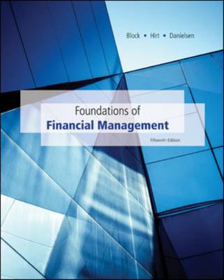 Foundations of Financial Management 1259194078 Book Cover