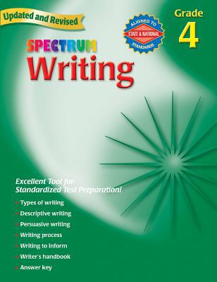 Writing, Grade 4 (Spectrum) 0769652840 Book Cover