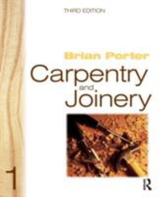 Carpentry and Joinery 1 0750651350 Book Cover