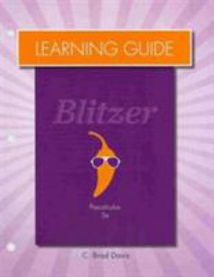 Learning Guide for Precalculus and Precalculus ... 0321837452 Book Cover