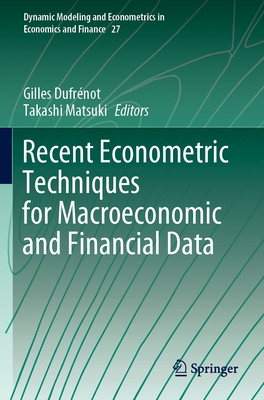 Recent Econometric Techniques for Macroeconomic... 3030542548 Book Cover