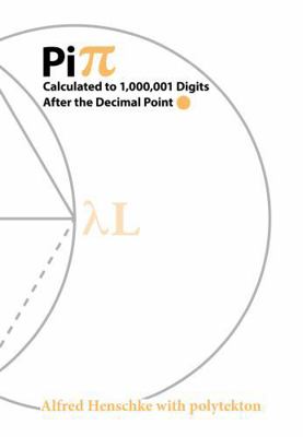 Pi: Calculated to 1,000,001 Digits After the De... 1941892221 Book Cover