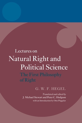 Hegel: Lectures on Natural Right and Political ... 019965154X Book Cover