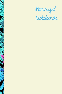 Paperback Harrys' Notebook: Love Island Inspired Personalised Notebook/ Journal 120 Page Lined Paper (6"x9") Book