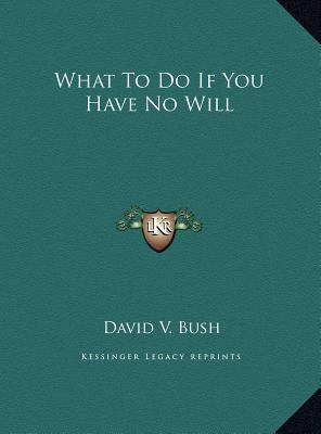 What To Do If You Have No Will 1169400906 Book Cover