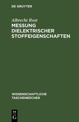 Messung Dielektrischer Stoffeigenschaften [German] 3112567552 Book Cover
