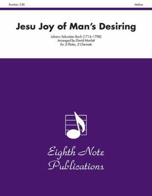 Jesu Joy of Man's Desiring: Score & Parts 1554725038 Book Cover