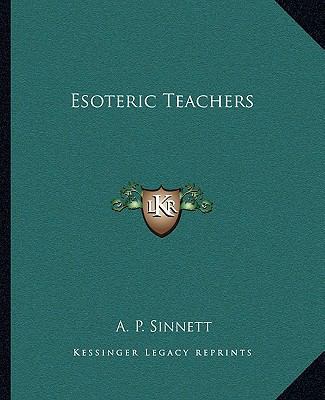Esoteric Teachers 1162843667 Book Cover