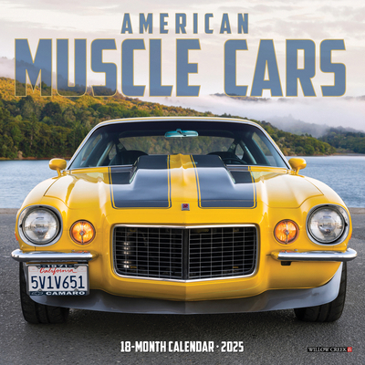 American Muscle Cars 2025 7 X 7 Mini Wall Calendar 1549245635 Book Cover