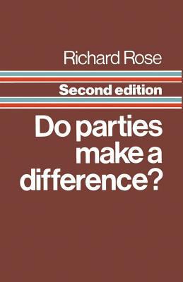 Do Parties Make a Difference? 0333353234 Book Cover