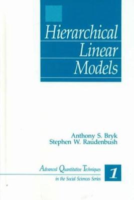 Hierarchical Linear Models: Applications and Da... 0803946279 Book Cover