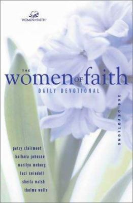 Women of Faith Daily Devotional: 366 Devotions 0310241502 Book Cover