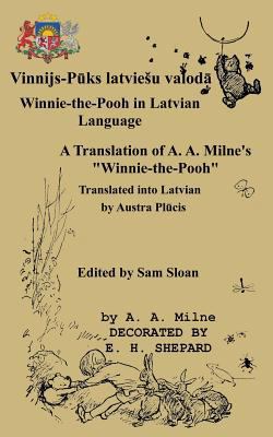 Winnie-the-Pooh in Latvian Language A Translati... [Latvian] [Large Print] 4871877922 Book Cover