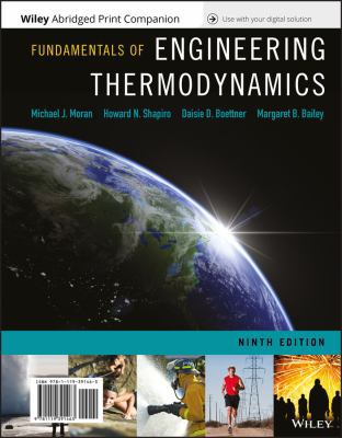 Fundamentals of Engineering Thermodynamics, 9e ... 1119391768 Book Cover