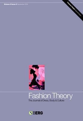 Fashion Theory: Volume 8, Issue 3: The Journal ... 1859738168 Book Cover