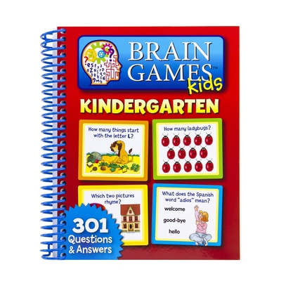 Brain Games Kids: Kindergarten - Pi Kids B00QFWY65C Book Cover