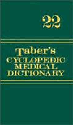Taber's Cyclopedic Medical Dictionary (Deluxe G... 0803629796 Book Cover