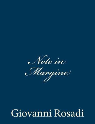Note in Margine [Italian] 1483924920 Book Cover