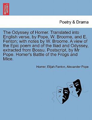 The Odyssey of Homer. Translated Into English V... 1241239045 Book Cover