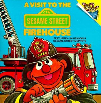 Visit to the Sesame Street Firehouse 0394860292 Book Cover