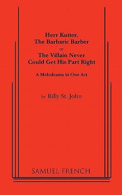 Herr Kutter, the Barbaric Barber 0573632618 Book Cover