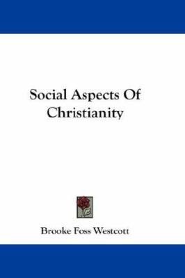 Social Aspects Of Christianity 1432658964 Book Cover