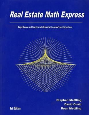 Real Estate Math Express: Rapid Review and Prac... 1495255573 Book Cover