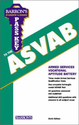Barron's Pass Key to the Asvab 0764107836 Book Cover