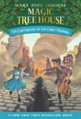 Earthquake in the Early Morning (Magic Tree Hou... 043980227X Book Cover