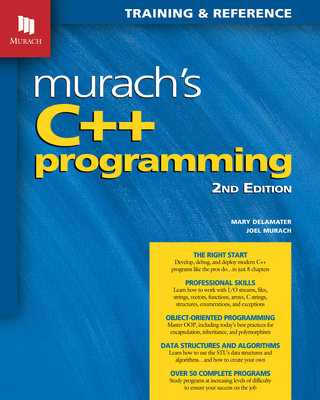 Murach's C++ Programming (2nd Edition) 1943872961 Book Cover