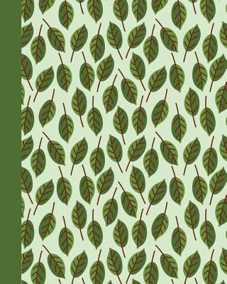 Sketch Journal: Green Leaves 8x10 - Pages are l... 1539311597 Book Cover