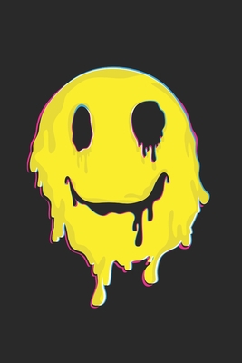 Trippy Smiley Face Funny Psychedelic MDMA Melti... 1675809461 Book Cover