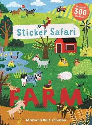 Sticker Safari Farm 1787410714 Book Cover