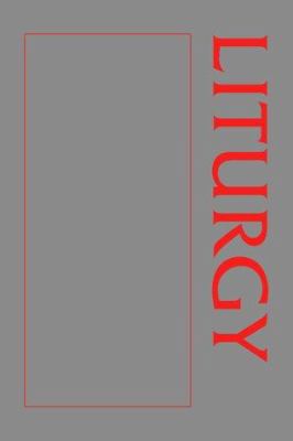 Liturgy 1568540299 Book Cover