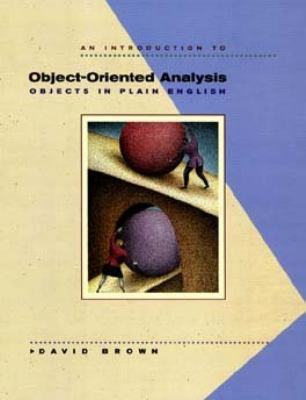 An Introduction to Object-Oriented Analysis: Ob... 0471110280 Book Cover