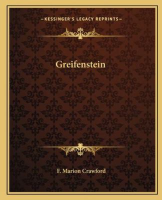 Greifenstein 1162664991 Book Cover