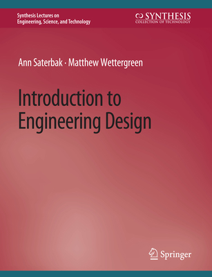Introduction to Engineering Design 3031009657 Book Cover