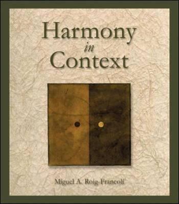 Harmony in Context 0072938595 Book Cover